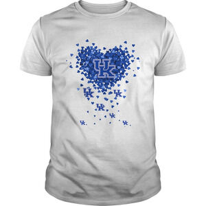 Kentucky Wildcats Tiny Hearts Shape Shirt